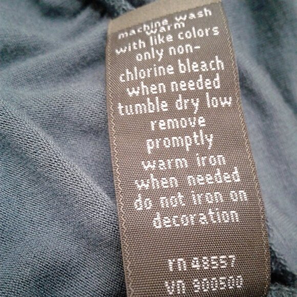 Hillard & Hanson top with sheer detailed short sleeves Size: XL - Picture 15 of 16